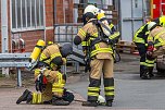 Katastrophenübung auf dem Nordbrand-Gelände (Foto: S.Tetzel)