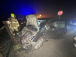 Unfall im Nebel auf der B4 (Foto: S.Dietzel)