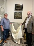 Gedenktafel f&uuml;r Oberst a.D. Harald Momm eingeweiht (Foto: Novalis Diakonieverein)