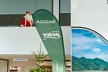 Weihnachtsbau in der Skoda-Autowelt geschm&uuml;ckt (Foto: AHP)
