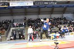 Sportlerinnen und Sportler begeisterten beim Indoor-Kugelsto&szlig;en, in der Wiedigsburghalle in Nordhausen, das Publikum (Foto: Eva Maria Wiegand)