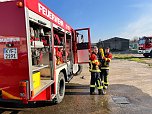 Feuerwehreinsatz in Greu&szlig;en (Foto: S. Dietzel)