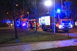 Großeinsatz gestern Abend in Nordhausen (Foto: S.Dietzel) Großeinsatz gestern Abend in Nordhausen (Foto: S.Dietzel)