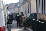Hausdurchsuchung in der Fichtestra&szlig;e in Nordhausen (Foto: agl)