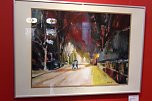 Vernissage gestern Abend im Kunsthaus Meyenburg (Foto: HG Backhaus)