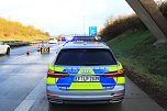 Unfall auf der A38 heute Nachmittag (Foto: Silvio Dietzel)