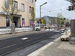 Baustellenreport Bahnhofstra&szlig;e Nordhausen (Foto: vgf)