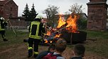 Osterfeuer in Kelbra (Foto: Ulrich Reinboth)