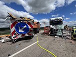 Unfall mit Todesfolge auf der Autobahn (Foto: S.Dietzel)