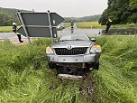 Unfall zwischen Toba und Dietenborn (Foto: S. Dietzel)