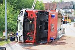 Unfall mit Feuerwehrauto (Foto: S.Dietzel)