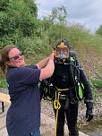 Northeimer Rettungstaucher zu Gast beim TSC Neptun (Foto: TSC Neptun Nordhausen)