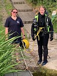 Northeimer Rettungstaucher zu Gast beim TSC Neptun (Foto: TSC Neptun Nordhausen)