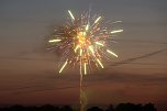 Gro&szlig;es Feuerwerk zum diesj&auml;hrigen Brunnenfest in Bad Langensalza (Foto: M.Osinzew)