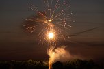 Gro&szlig;es Feuerwerk zum diesj&auml;hrigen Brunnenfest in Bad Langensalza (Foto: M.Osinzew)