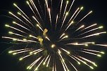 Gro&szlig;es Feuerwerk zum diesj&auml;hrigen Brunnenfest in Bad Langensalza (Foto: M.Osinzew)