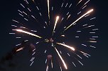 Gro&szlig;es Feuerwerk zum diesj&auml;hrigen Brunnenfest in Bad Langensalza (Foto: M.Osinzew)