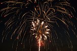 Gro&szlig;es Feuerwerk zum diesj&auml;hrigen Brunnenfest in Bad Langensalza (Foto: M.Osinzew)