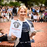 Am Herder-Gymnasium wurde der "Johann" verliehen (Foto: Philipp Kugelmeier   )