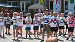 Mit gro&szlig;em Spa&szlig;,tanzten sich die Uderlebener Sch&uuml;ler in die Ferien (Foto: Elisabeth Gattermann)