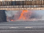 Brand in der Schie&szlig;anlage (Foto: S.Dietzel)