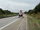Unfall auf der Autobahn (Foto: S.Dietzel)
