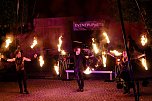 Spektakul&auml;re Feuershow von "EVENTPUPPETS" beim Mittelalterstadtfest in Bad Langensalza (Foto: Eva Maria Wiegand)