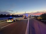 Schwerer Unfall auf der A38 (Foto: S. Dietzel)