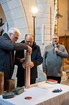Zeitkapseln und neue Spitze f&uuml;r die Langensalzaer Marktkirche  (Foto: Max Horrmann � DSK GmbH)