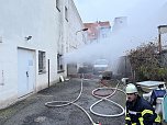 Werkstattbrand (Foto: S.Dietzel) Werkstattbrand (Foto: S.Dietzel)