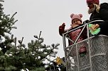 Große Freude bei kleinen Wichteln - Kita Kinder schmücken Weihnachtsbaum am Bad Langensalzaer Rathaus (Foto: Eva Maria Wiegand) Große Freude bei kleinen Wichteln - Kita Kinder schmücken Weihnachtsbaum am Bad Langensalzaer Rathaus (Foto: Eva Maria Wiegand)