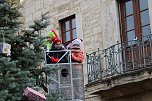 Große Freude bei kleinen Wichteln - Kita Kinder schmücken Weihnachtsbaum am Bad Langensalzaer Rathaus (Foto: Eva Maria Wiegand) Große Freude bei kleinen Wichteln - Kita Kinder schmücken Weihnachtsbaum am Bad Langensalzaer Rathaus (Foto: Eva Maria Wiegand)