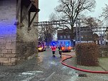 Einsatz der Feuerwehr Bad Langensalza beimBrand im Verbandswasserwerk (Foto: oas) Einsatz der Feuerwehr Bad Langensalza beimBrand im Verbandswasserwerk (Foto: oas)