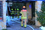 Feuerwehreinsatz in der Freiheitsstraße in Krimderode (Foto: S. Dietzel) Feuerwehreinsatz in der Freiheitsstraße in Krimderode (Foto: S. Dietzel)