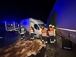 Unfall auf der B243 (Foto: Silvio Dietzel)