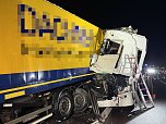 Ein Lkw-Unfall ereignete sich auf der A38. (Foto: Silvio Dietzel)