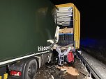Ein Lkw-Unfall ereignete sich auf der A38. (Foto: Silvio Dietzel)