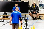 Der M&auml;nnerwettkampf beim 17. Kugelsto&szlig;-Indoor. (Foto: Christoph Keil)