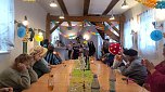 Faschingsfeier mit den Sp&auml;taussiedlern, auch die Seniorengruppe WB4 war dabei (Foto: Thomas Leipold)