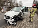 Unfall in Sondershausen.  (Foto: Silvio Dietzel)