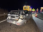 Schwerer Unfall auf der A38 (Foto: S. Dietzel)