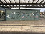 Graffiti-Schmiererei in Worbis (Foto: Stadt Leinefelde-Worbis)
