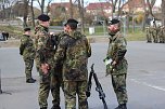 Verabschiedungsappell von Major Baumbach (Aufkl&auml;rungsbataillons 13 - Standort Gotha) auf dem Jahnplatz in Bad Langensalza (Foto: Eva Maria Wiegand)