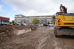 Spatenstich f&uuml;r den neuen Rewe in Nordhausen-Salza. (Foto: Susanne Schedwill)