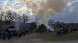 Feuer am Gr&uuml;ndonnertag in Herreden (Foto: vgf)