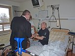 Landrat im Krankenhaus (Foto: Karl-Heinz Herrmann) Landrat im Krankenhaus (Foto: Karl-Heinz Herrmann)
