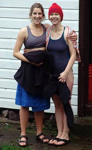 Anbaden in Neustadt (Foto: privat)