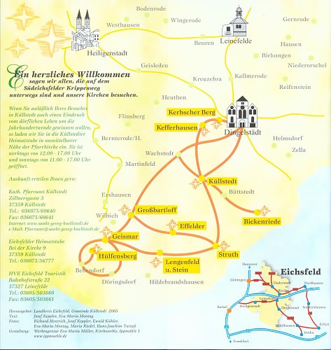 S&uuml;deichsfelder Krippenweg (Foto: Gemeinde K&uuml;llstedt)