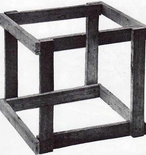 Die verr&uuml;ckte Lattenkiste (Foto: M.C. Escher)