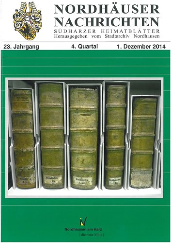 Die vierte Ausgabe der Nordh&auml;user Nachrichten".  (Foto: Stadtarchiv)
